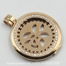 Custom Stainless Steel Fashion Coin Pendant Jewelry